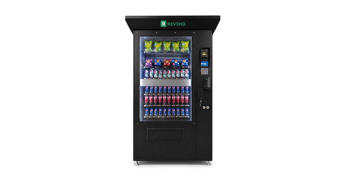 REVEND XY-SLE-10C-HW – Automat na jedlo a nápoje
